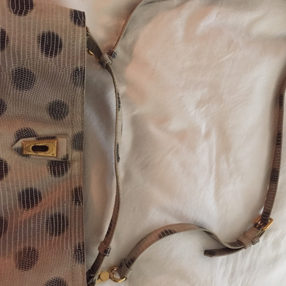 Marc by Marc Jacobs Beige Polka Dot Crossbody Bag - Picture 3 of 4